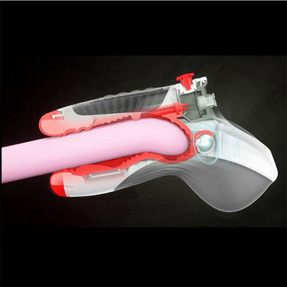 Air Blast Automatic Masturbator Penis Trainer Blowjob with 3 Suction & 7 Vibration Modes