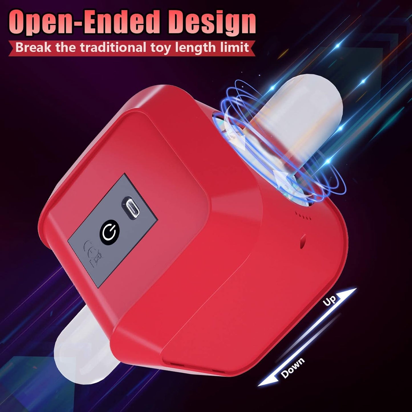 Automatic Masturbator Penis Trainer Blowjob with 7 Thrusting and Rotating Modes