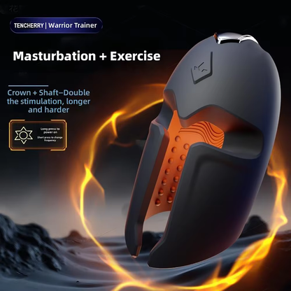 App-Controlled Glans Vibrator Penis Trainer Massager Masturbator with 10 Vibration Modes