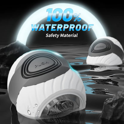 Electric Penis Trainer Stroker Blowjob Masturbator with 10 Intense Vibrations Modes