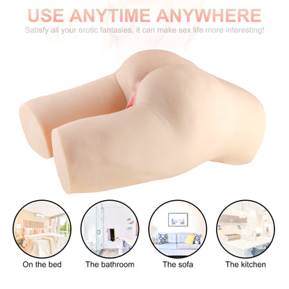 Yummy - 24.25LB Realistic TPE Big Ass Sex Doll Torso