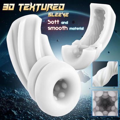 Automatic Sucking Masturbator Penis Pump Blowjob with 9 Suction & 10 Vibration Modes