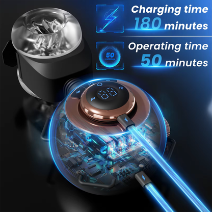 Strap-On Masturbator Sex Machine Stroker with 9 Vibrating & Swinging & Thrusting Modes