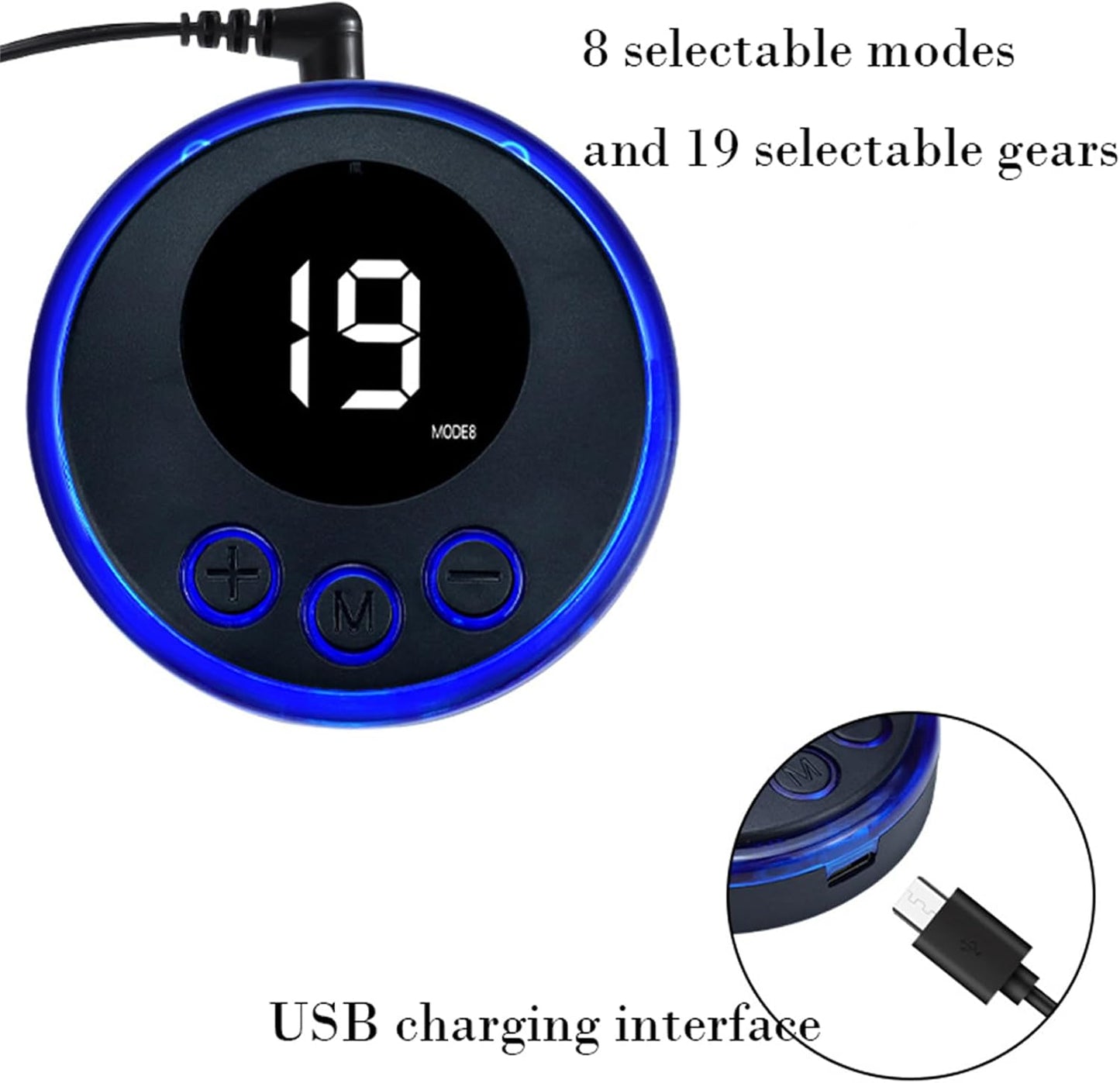 Electric Shock Cock Ring Penis Glans Sleeve Penis Trainer Masturbator