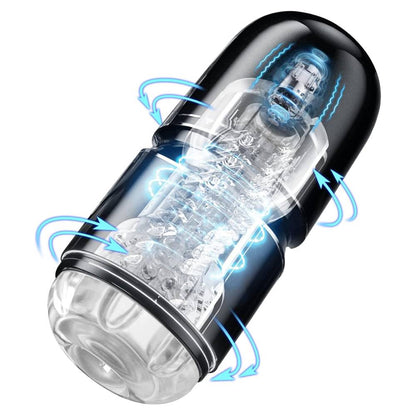 Electric Masturbator Pocket Pussy Penis Pump with 10 Vibration Modes