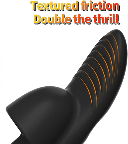 Electro Stim Finger Vibrator Sleeve with 8 Stimulation Modes & 19 Intensity Levels