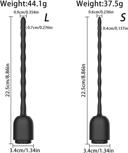 Remote Control Electro Stim Urethral Sound Anal Plug with 7 Modes