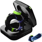 E-stim Penis Trainer Vibrator Cock Ring Masturbator with 10 Vibrations & Electro Shocks