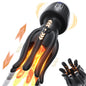 Glans Vibrator Penis Testicular Massage Trainer Masturbator with 10 Frequency & Expansion & Vibrations