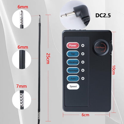 Electroshock Urethral Plug Electrostimulation Urethral Dilator with 4 Training Modes