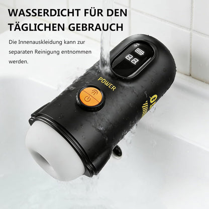 Automatic Masturbator Penis Trainer Blowjob Machine with 9 Vibration & Suction Modes