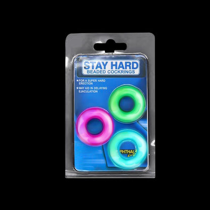 3 Pcs Silicone Penis Ring Glow in The Dark Ring