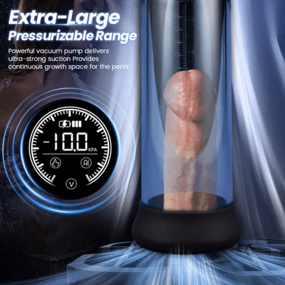 AI Intelligent Penis Pump Masturbator Stroker with Powerful Vacuum Suction