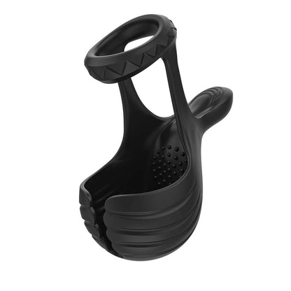 Testicle Trainer Cock Ring Penis Vibrator Massager with 10 Vibration Modes
