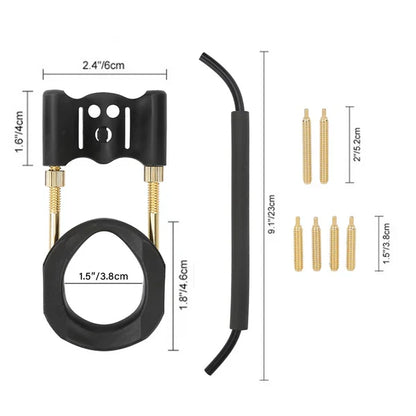 Adjustable Penis Training Enlarger Device Masturbator Stretcher Expander Set