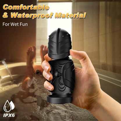 360° Wrapped Penis Trainer Vibrator Cock Ring with 10 Swing and 10 Vibration Modes