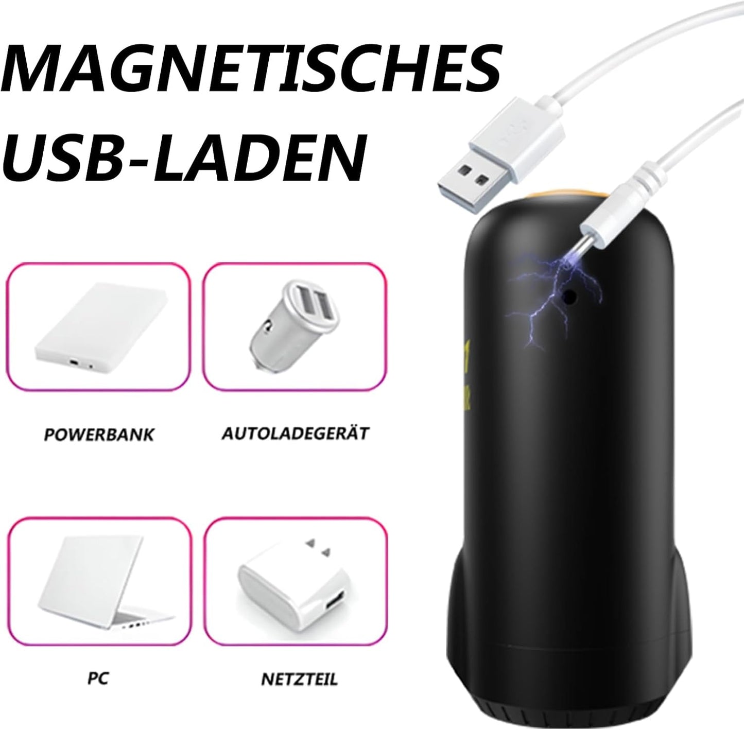 Automatic Masturbator Penis Trainer Blowjob Machine with 9 Vibration & Suction Modes