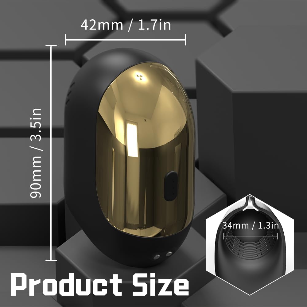 Automatic Penis Vibrator Strokers Blowjob Trainer Masturbator with 9 Vibration Modes