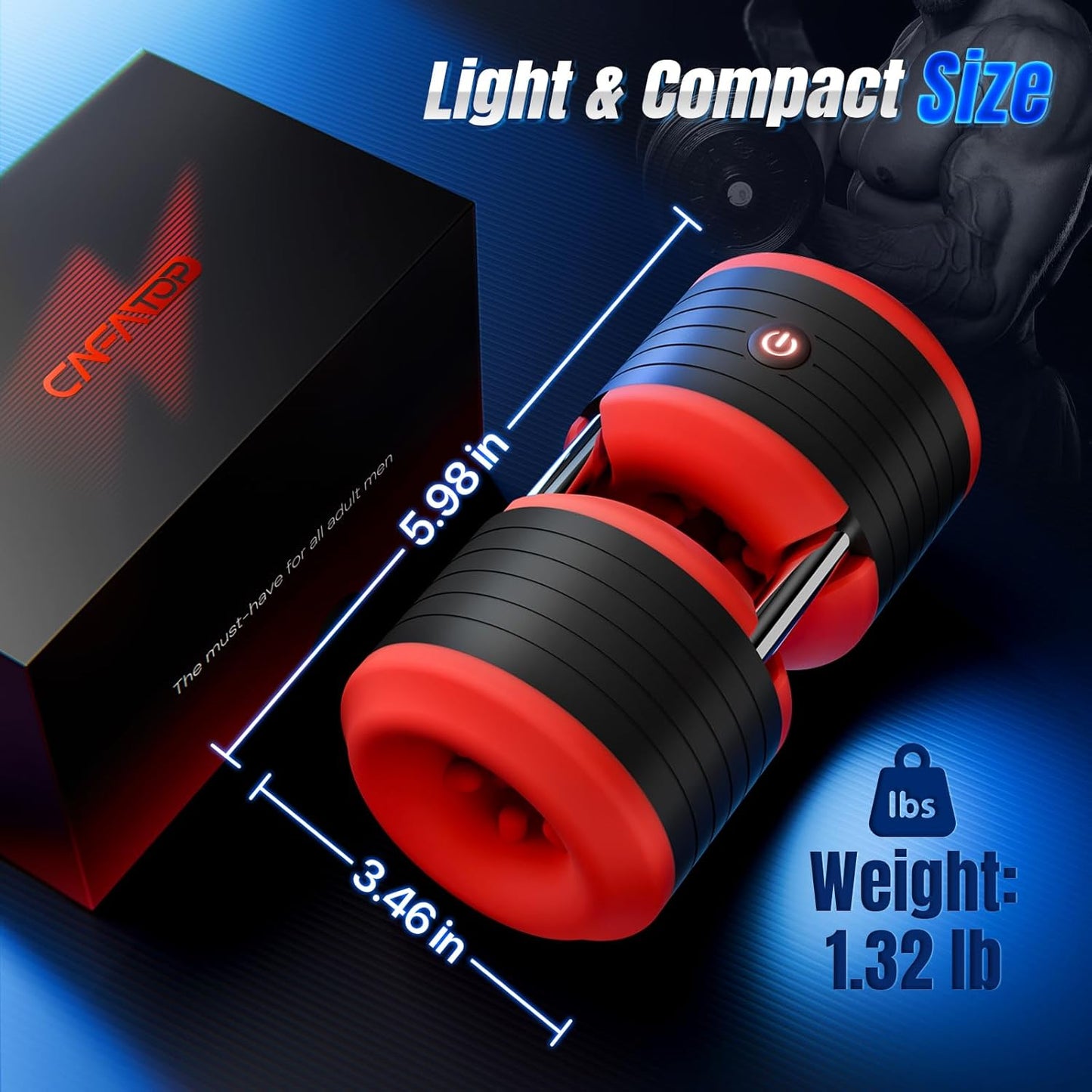 Auto Masturbator Penis Trainer Sex Machine Stroker with 10 Vibrating Modes