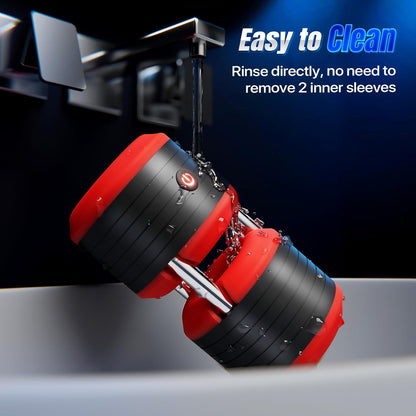 Auto Masturbator Penis Trainer Sex Machine Stroker with 10 Vibrating Modes