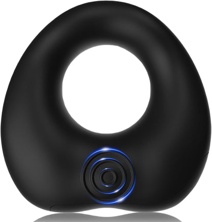 Couple Vibrator Cock Ring Penis Trainer Testicle Stimulator with 12 Vibrator Modes