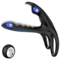3 IN 1 Penis Ring Vibrator G-Spot & Clitoral Stimulator with 10 Vibration Modes
