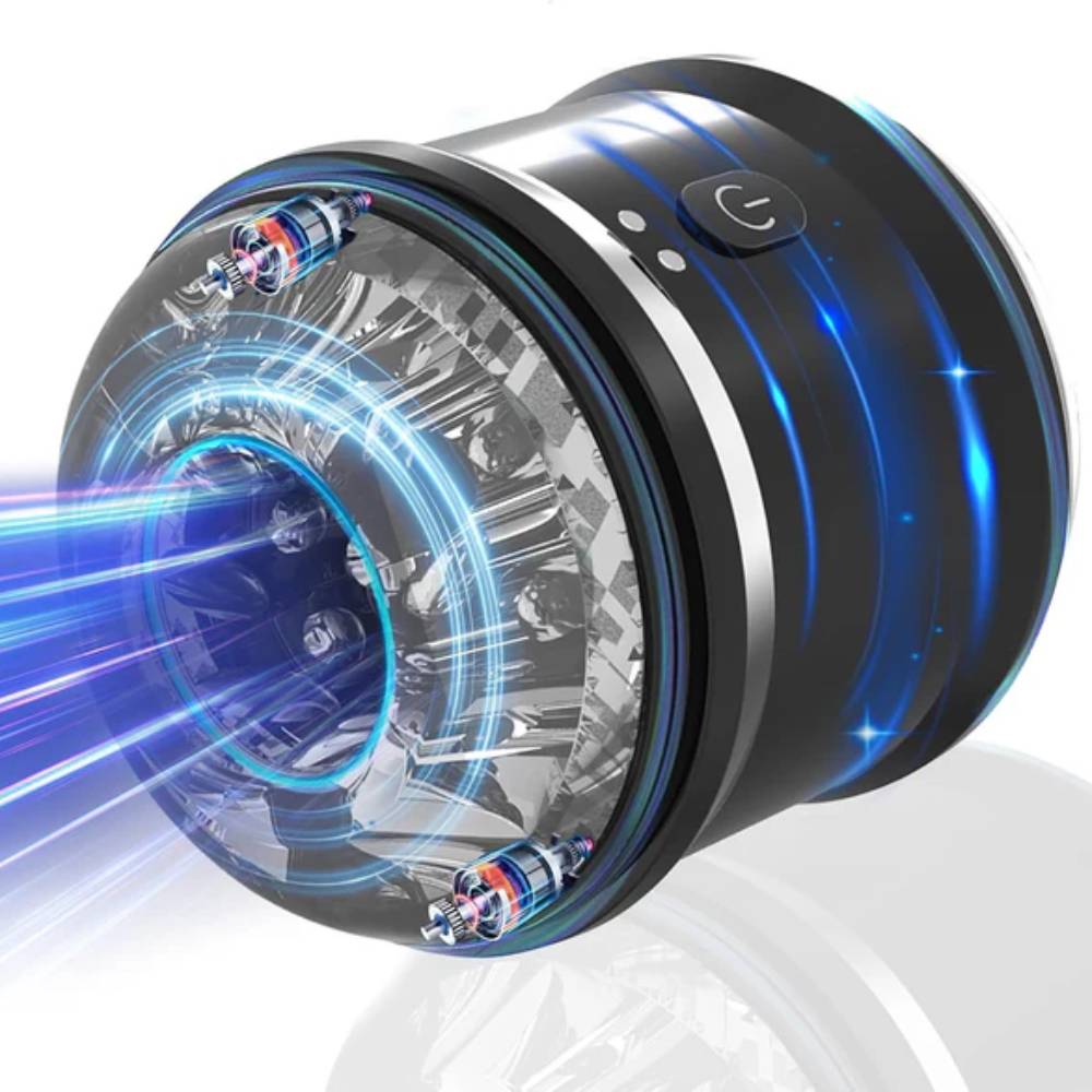 Open-ended Electric Penis Trainer Glans Stimulator Masturbator with 10 Vibration Modes