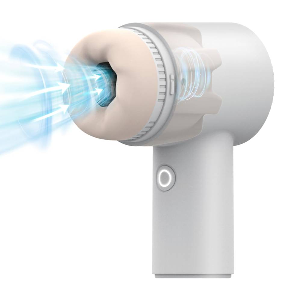 Electric Masturbator Penis Trainer Stroker Blowjob with 10 Suction & Vibration Modes