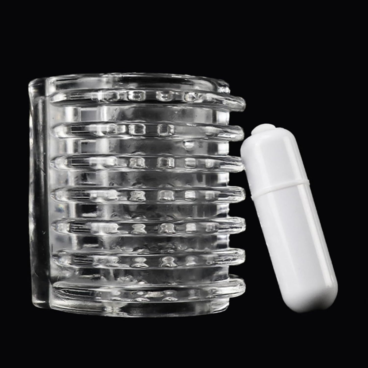 2 IN 1 Versatile Masturbator Penis Trainer Vibrator with Powerful Vibrations