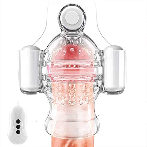 Electric Penis Trainer Massager Glans Vibrator Masturbator with 11 Vibration Modes